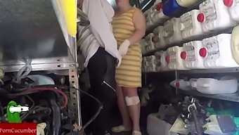 A Couple'S Steamy Encounter Caught On Hidden Camera At Workplace