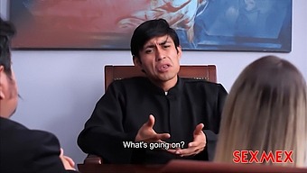 Brutal Priest Seduces Innocent Kourtney Love In Sex Toy Play