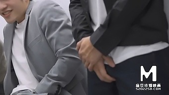 Japanese Girls Share Their Love For Oral Sex In A Wild Orgy