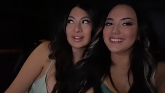 Busty Latinas And Bisexual Fun In Steamy Threesome